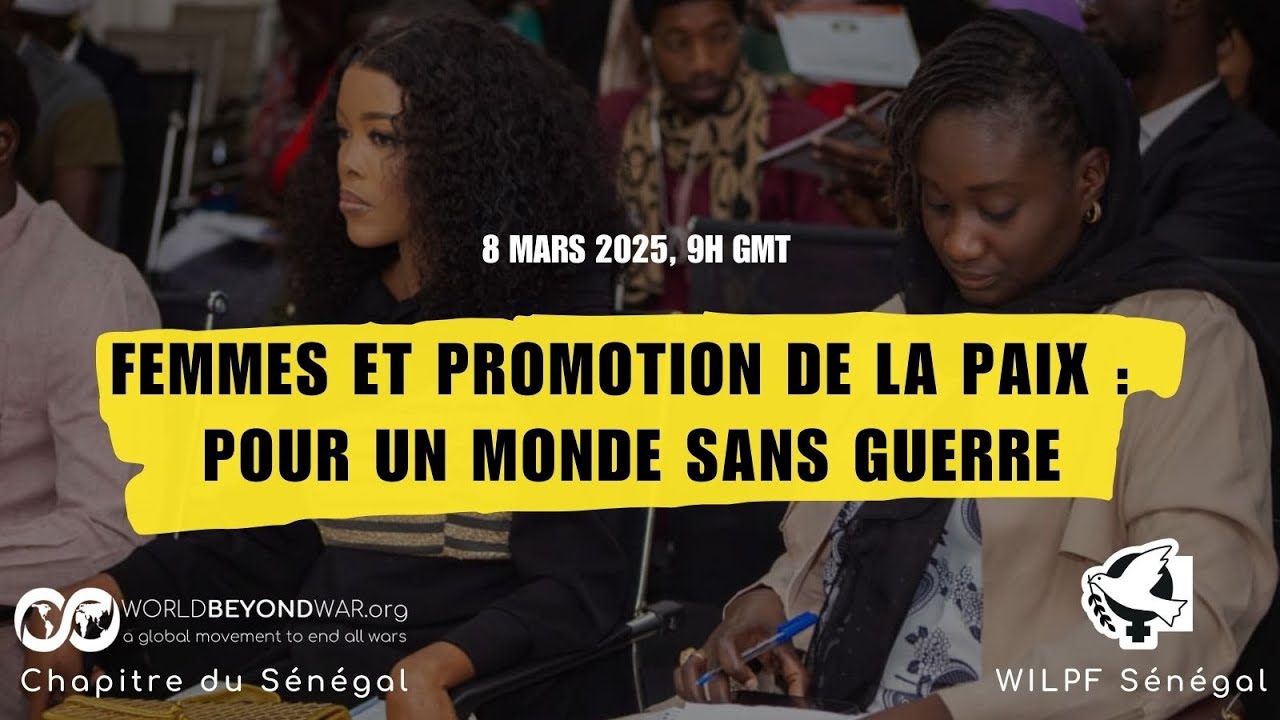 Webinaire : Femmes et promotion de la paix : Pour un monde sans guerre