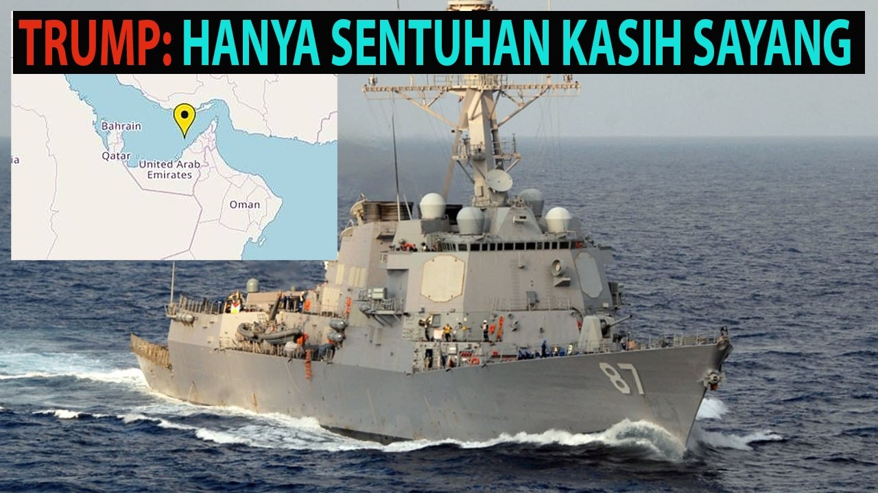 Bentrok Lagi! Iran Serang 3 Destroyer AS, Dijawab Tomahawak
