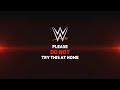 WWE 2K17 DON T TRY THIS AT HOME PSA