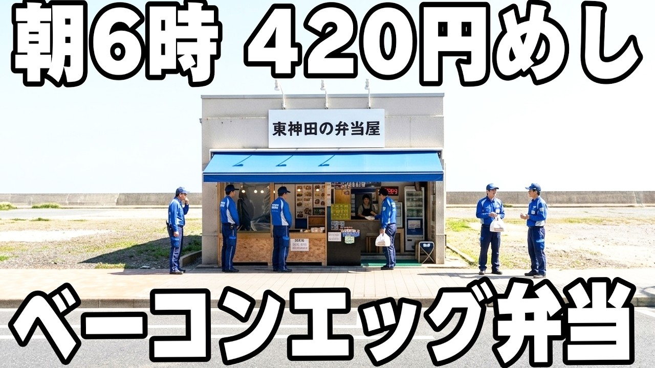 【東京】朝6時。アマゾンドライバー15人が420円弁当に殺到する弁当屋のピーク60分