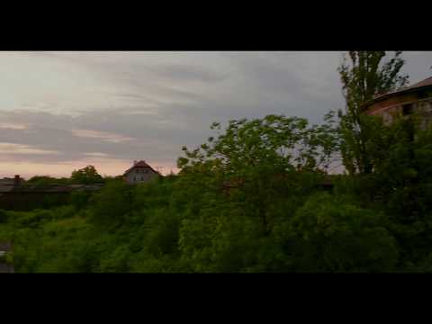 Opole Groszowice o zachodzie Słońca.