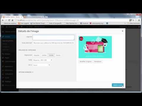 Tutoriel Wordpress 12 Les images