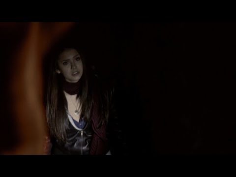 TVD 1x14 | The seal has been removed, Elena begs Damon to leave the tomb | Delena Scenes HD
