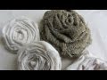 How to Make Adorable Vintage Shabby Chic Rolled ...