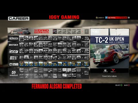 FERNANDO ALONSO Career COMPLETED - World Series - GRID 2019