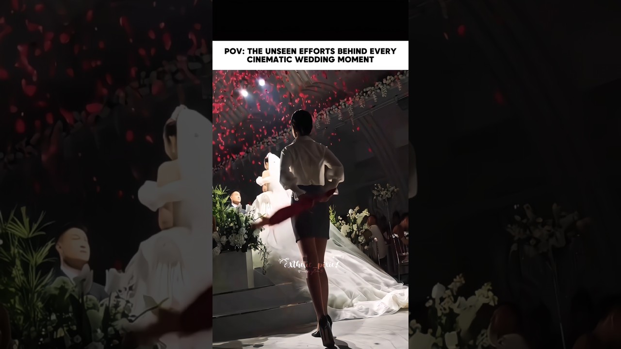 Cinematic Wedding Backstage