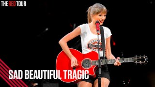 Taylor Swift - Sad Beautiful Tragic (Live on the Red Tour)