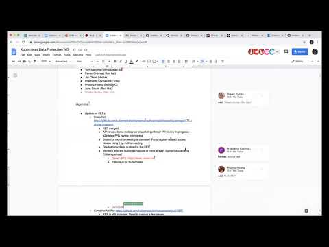 [WG Data Protection] Meeting 20201104