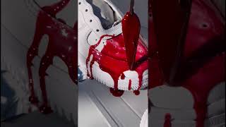 Nike AF1 Custom BLOOD🩸perfette per HALLOWEEN 👻