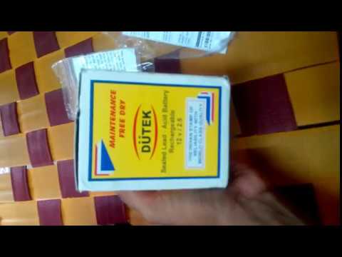 DUTEK 2.5AH BIKE BATTERY