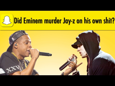 Did Eminem murder Jay-z on his own shit?