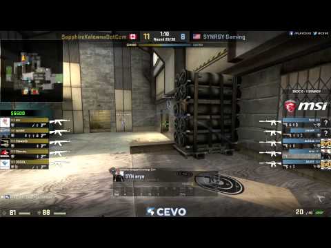 SKDC vs SYNRGY Game 2 (CEVO-P CS:GO Season 7) - Misled & LATORR