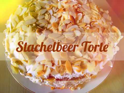 glutenfreie Stachelbeertorte / Schwimmbadkuchen