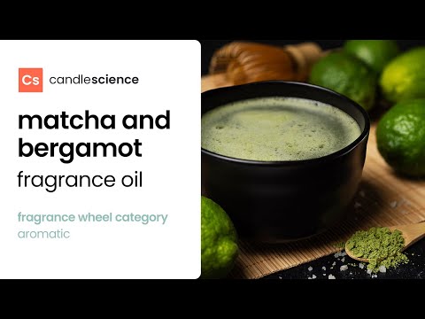 Matcha and Bergamot Fragrance Oil from CandleScience