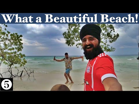 Elephant Beach Trekking In Andaman| Punjabi Travel Vlog|Navdeep brar