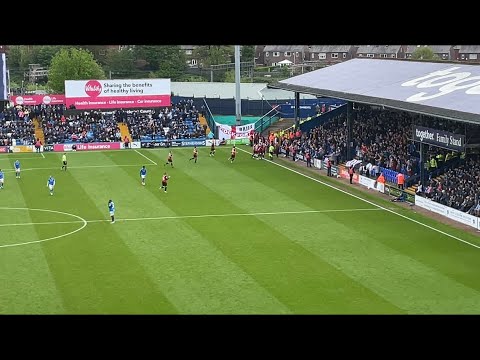 22/23 league two Stockport county Vs Hartlepool United Callum Cooke’s goal (1-1) 8/5/23