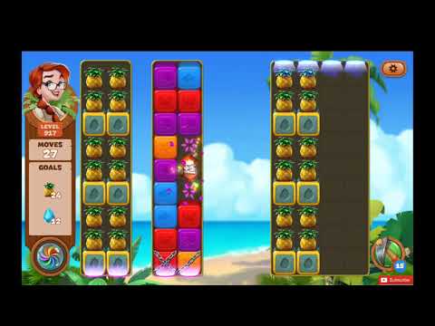 Lost Island Blast Adventure Level 917 NO BOOSTERS - A S GAMING