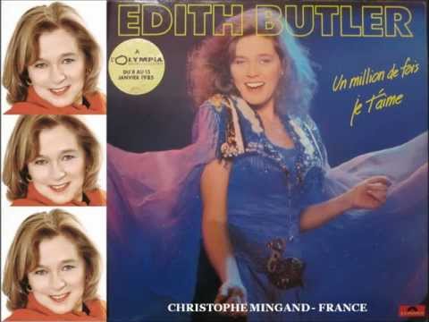 L'ESCAOUETTE - EDITH BUTLER - LP UN MILLION DE FOIS JE T'AIME - 1984