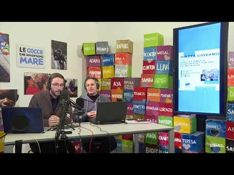 Lorenzo Branchetti (Milo Cotogno) a Piazza Giovani