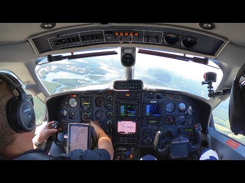 TBM850 Flight VLOG!  VIPER 1 and CAUTION WAKE TURBULENCE to Charlotte / Douglas International!