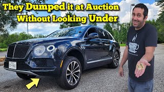I Bought an As-Is Bentley Truck and got 60% Off Because of a Faulty Air Suspension