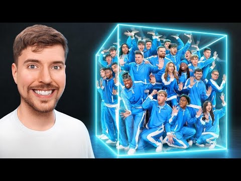 50 YouTubers Fight For $1,000,000 #mrbeast #mrbeastnewvideo 👍