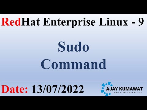 Linux Basic Commands Part I RedHat Enterprise Linux 9 RHCSA RHCE RHEL 9 Ajay Kumawat