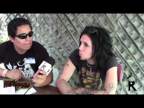 Piggy D Of ROB ZOMBIE Interview - Rockstar Energy Drink Mayhem Festival 2013 - RichardThinks Org