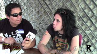 Piggy D Of ROB ZOMBIE Interview - Rockstar Energy Drink Mayhem Festival 2013 - RichardThinks Org