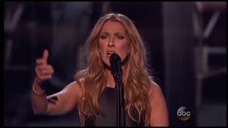 Céline Dion Live Hymne a l'Amour Live at AMAs 2015 Tribute to Paris victims