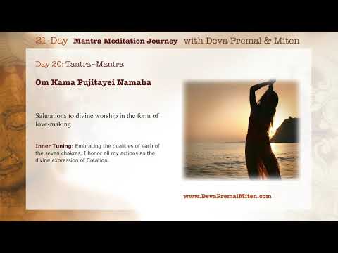 Deva Premal & Miten: 21-Day Mantra Meditation Journey - Day 20