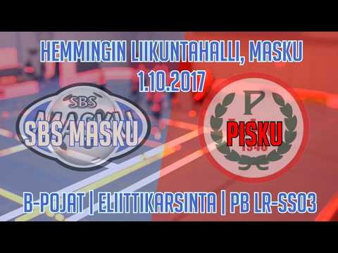 SBS Masku - PIsku | Hemmingin liikuntahalli, Masku 1.10.2017 | B-Poikien Eliittikarsinta lohko 3