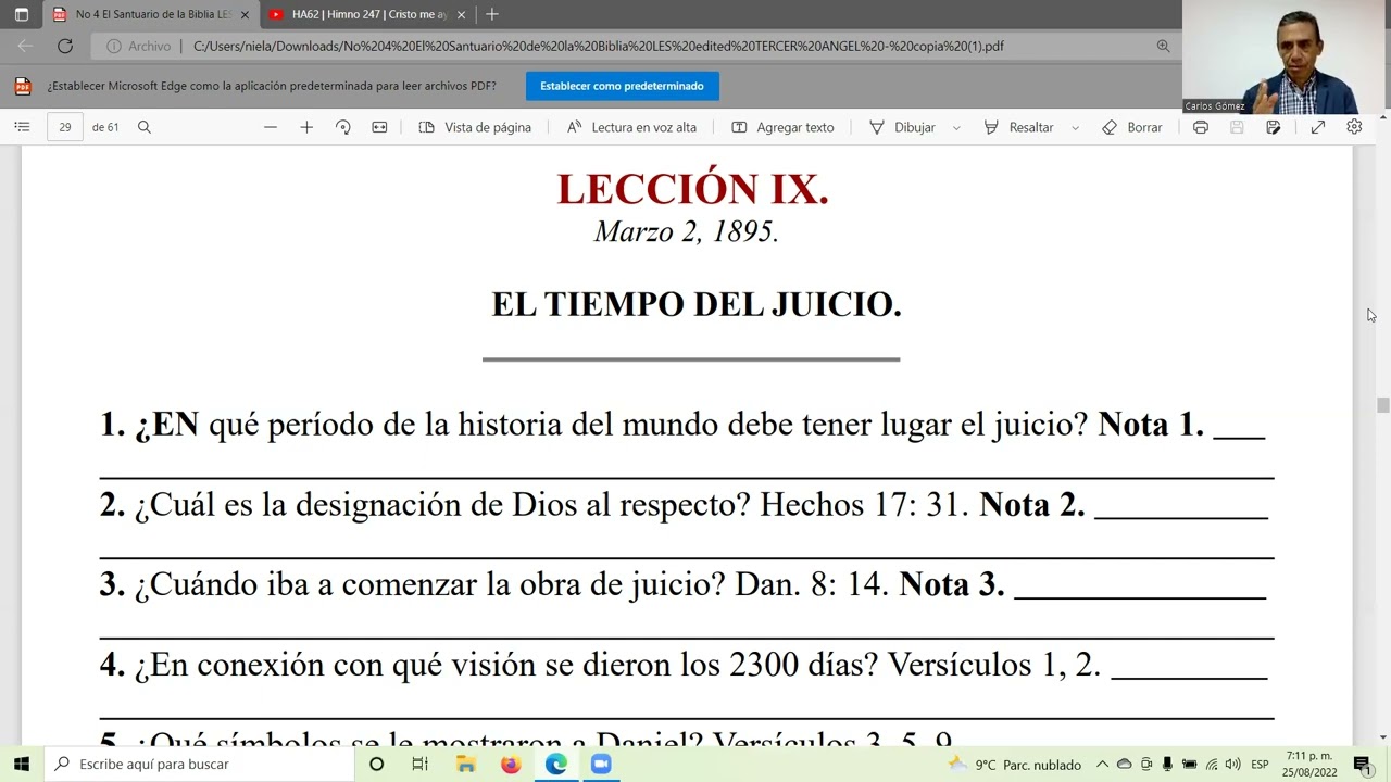 EXPLICACION DEL TIEMPO PARA EL INICIO DEL JUICIO INVESTIGADOR