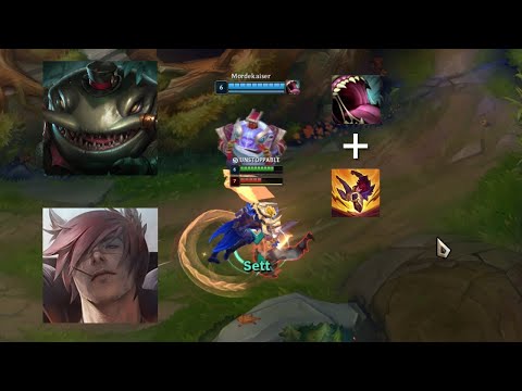 Tahm Kench breaks Sett