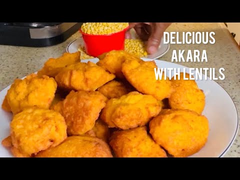 How to Make Nigerian AKARA with LENTILS | Easy Breakfast Recipe (UPDATED)