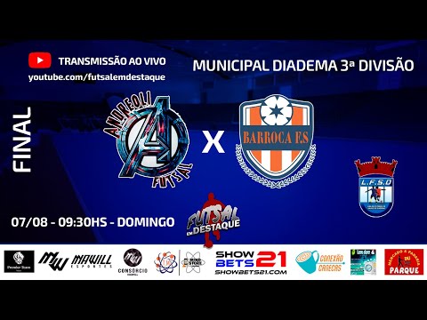 ANDREOLI X BARROCA - FINAL 3ª DIVISAO #futsalemdestaque