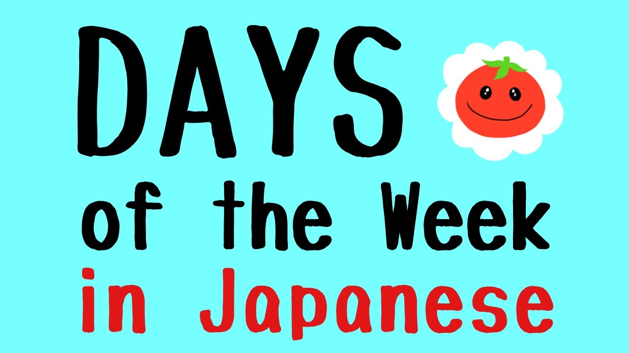 DAYS OF THE WEEK in Japanese! Hiragana & Kanji | Test & Write | Learn Japanese vocabulary