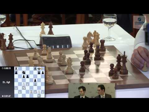 Aronian vs. Carlsen - Zürich Chess Challenge 2014 - Blitz - Round 3