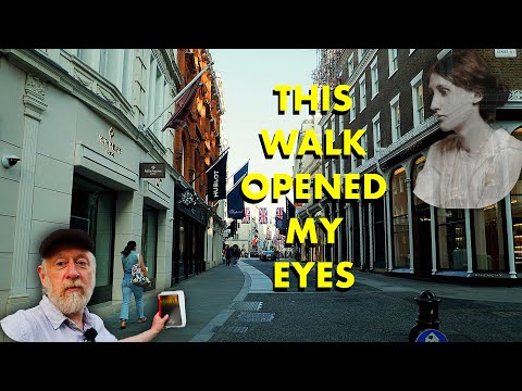 Walking a classic London novel - Virginia Woolf’s Mrs Dalloway (4K)