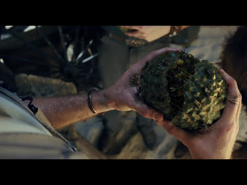 Land of the Lost (2009) official trailer frame with Will Ferrell looking up in the desert set