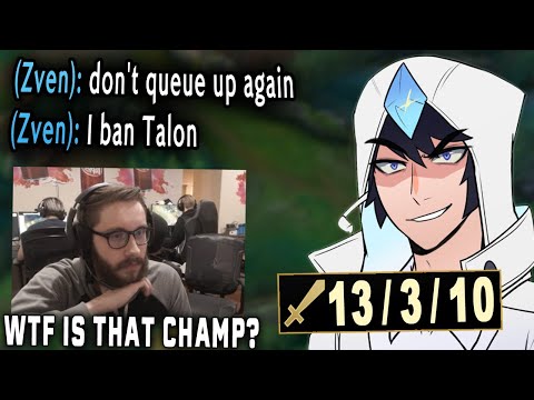 I face Bjergsen and show why Zven bans Talon every game