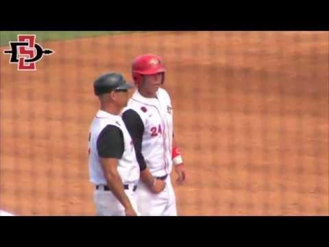 SDSU BASEBALL: AZTECS 4, FRESNO STATE 0 (MW TOURNAMENT) - 5/24/13