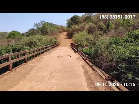 Limite entre Castelo e São João da Serra-PI - Mini ponte separa as duas Cidades - Rolinhas cantando