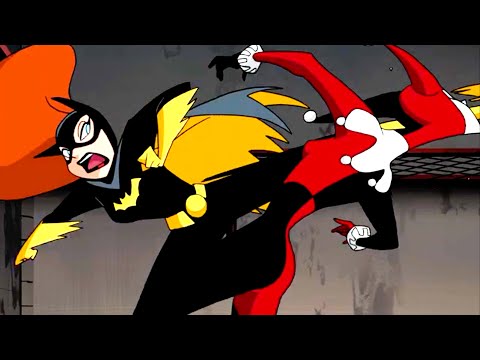 Batgirl vs. Harley Quinn [Batman Beyond: Return of the Joker]