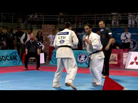 WKO EC 2016, men 65 75 kg, Andrius Miseckas LTU   Levan Tsintsadze GEO 15