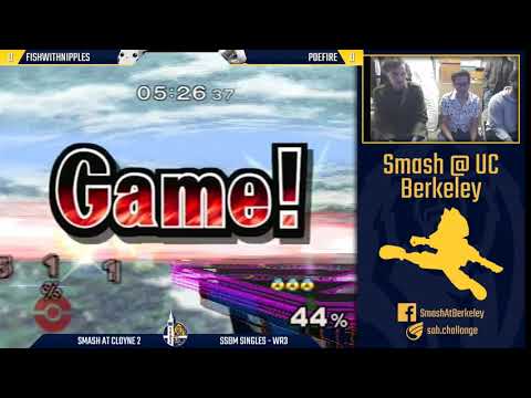 Smash at Cloyne 2 - Melee Singles WR3: FishwithNipples vs Poefire