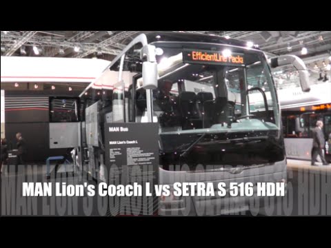 MAN Lion's Coach L 2015 vs SETRA S 516 HDH 2015