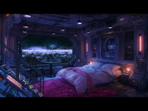 Celestial Gateway to the Galaxy - Deep Space Relaxation - Layered Calm White Noise - 4K - 10 hours