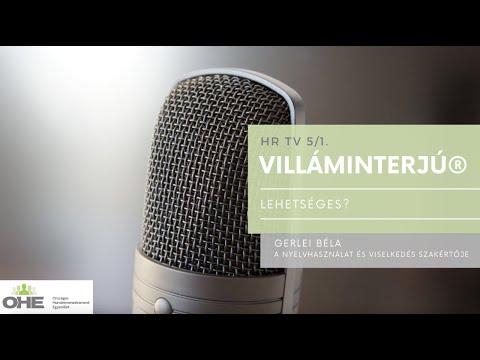 Villáminterjú® - Hamarosan a HR TV műsorán