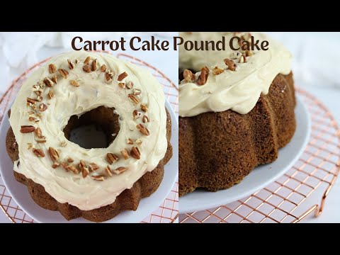 Carrot Cake Pound Cake
